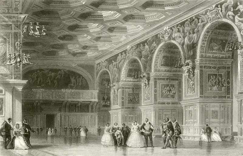 Henry II:n galleria, Fontainebleau tekijältä French School
