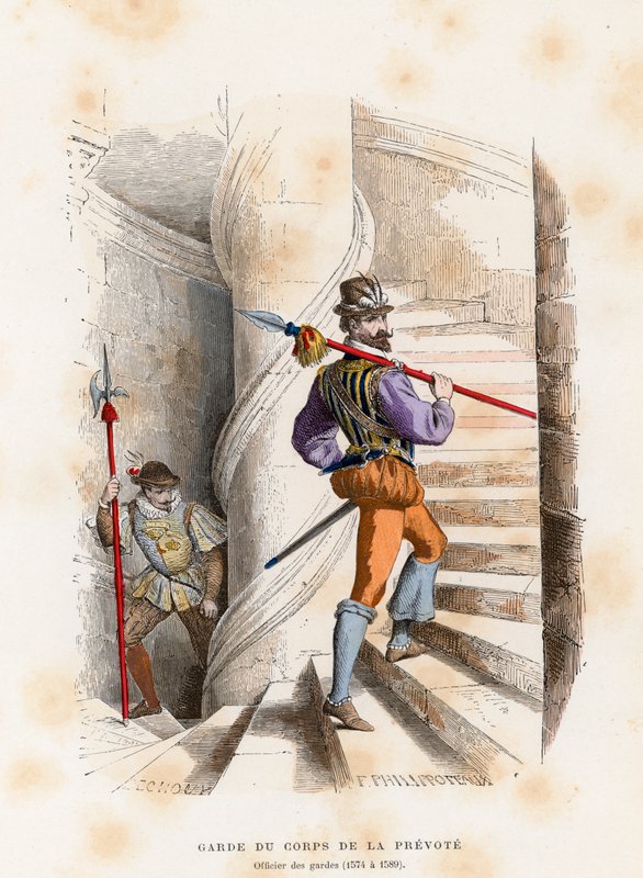 Vartija, 1574-1589 tekijältä French School