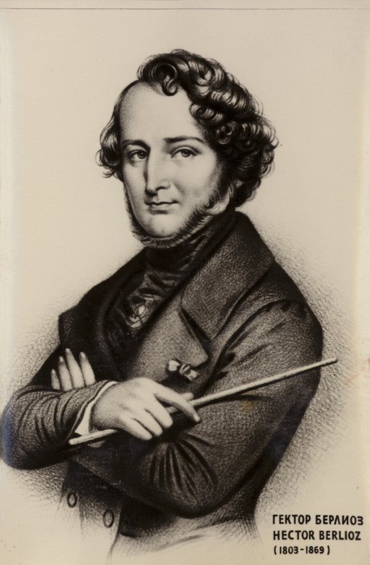 Hector Berlioz, ranskalainen romanttinen säveltäjä (1803-1869) tekijältä French School