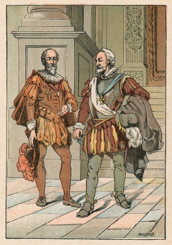 Henry IV ja Sully tekijältä French School