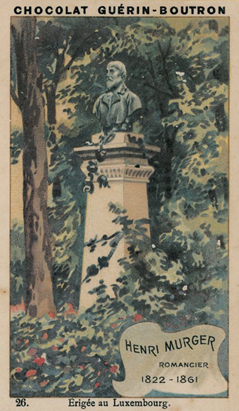 Henri Murger, kirjailija, 1822-1861, Erigee Luxemburgissa tekijältä French School