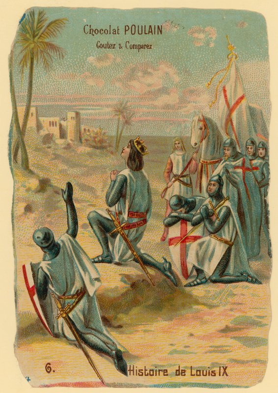 Louis IX:n historia tekijältä French School