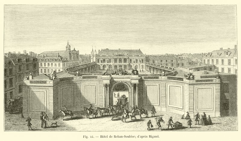 Hotel de Rohan-Soubise; Rigaudin jälkeen tekijältä French School