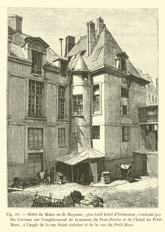 Hotel du Maine tai de Mayenne, myöhemmin Hotel d