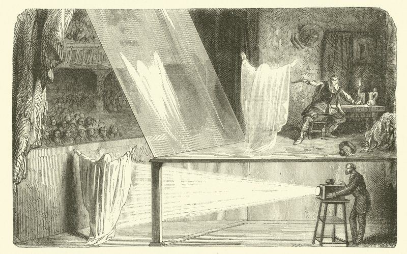 Kuinka tehdä haamuja teatterissa (kaiverrus) tekijältä French School