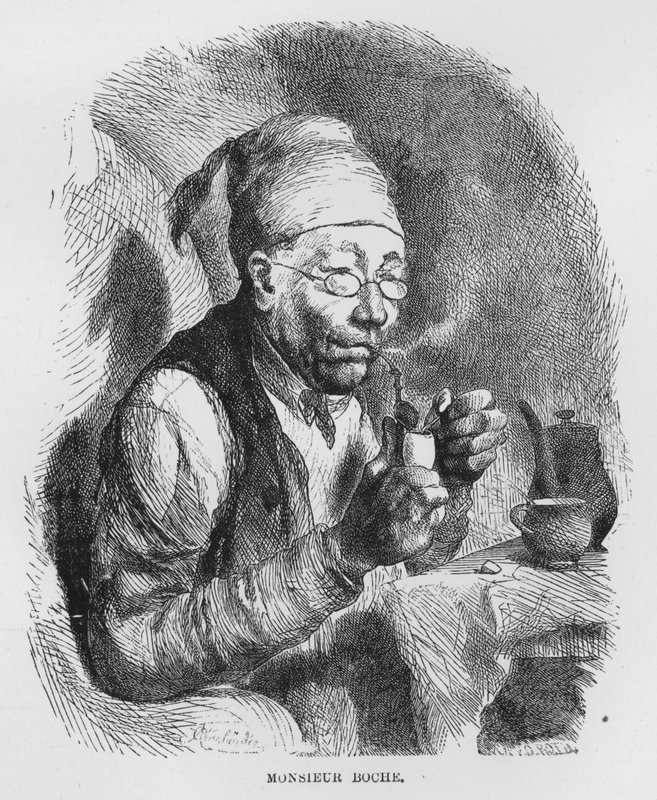 Kuvitus Assommoirille, Realistinen romaani, Emile Zola (kaiverrus) tekijältä French School