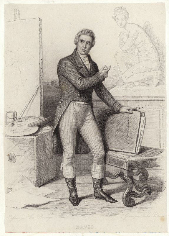 Jacques-Louis David, ranskalainen taidemaalari tekijältä French School