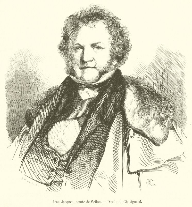Jean-Jacques, Sellonin kreivi (kaiverrus) tekijältä French School
