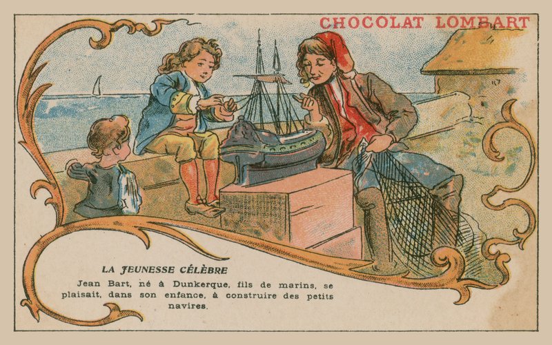 Jean Bart, 1600-luvun lopun laivaston komentaja ja yksityismies, poikana tekijältä French School
