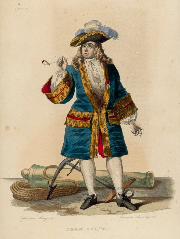 Jean Barth (värillinen kaiverrus) tekijältä French School