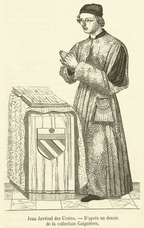 Jean Juvenal des Ursins (kaiverrus) tekijältä French School