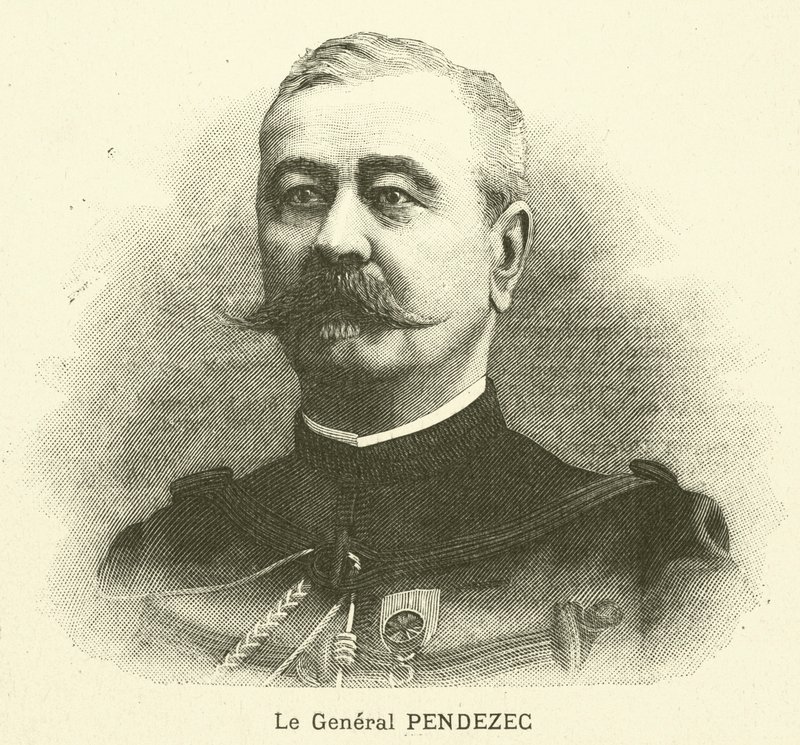 Jean Pendezec, ranskalainen kenraali (kaiverrus) tekijältä French School