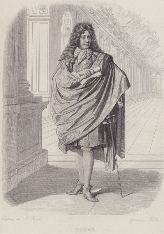 Jean Racine, ranskalainen näytelmäkirjailija, Versailles