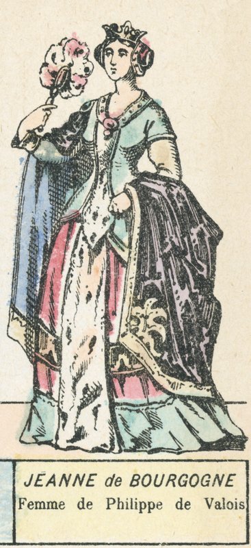 Jeanne Burgundy, Philippe de Valois