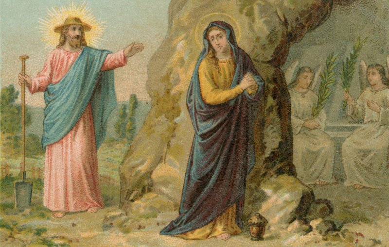 Jeesus Kristus ilmestyi puutarhurina ylösnousemuksensa jälkeen tekijältä French School
