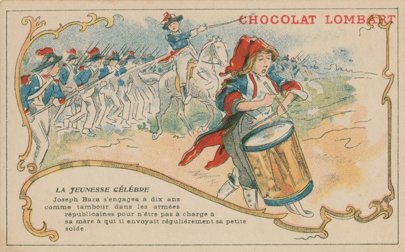 Joseph Bara, kuuluisa nuori ranskalainen tasavallan sotilas Ranskan vallankumouksen aikaan tekijältä French School
