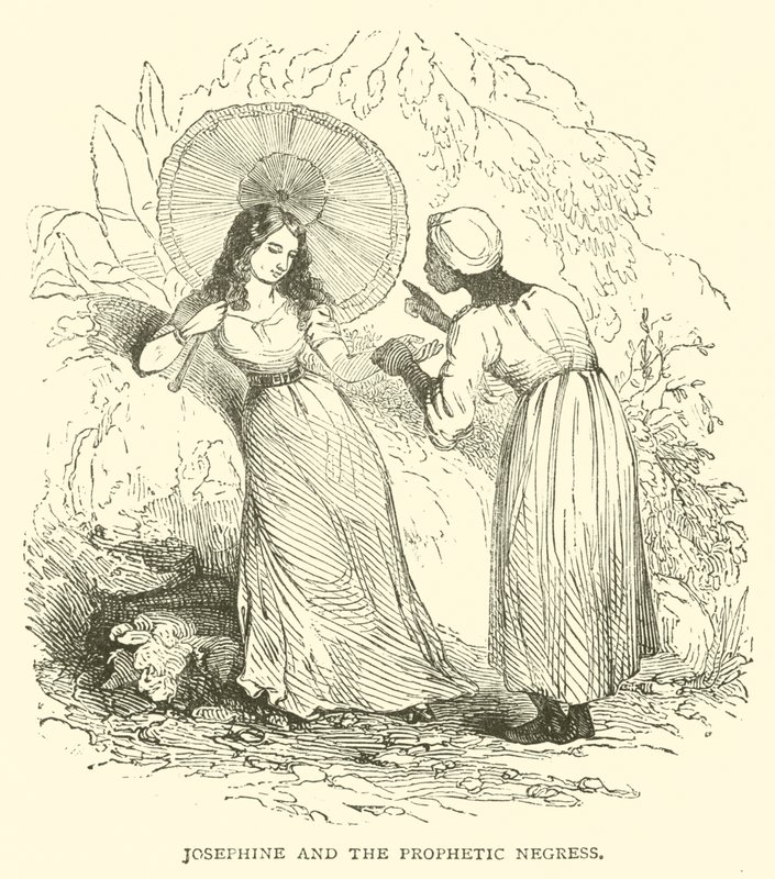Josefina e a profética negra (gravura)finlandês tekijältä French School