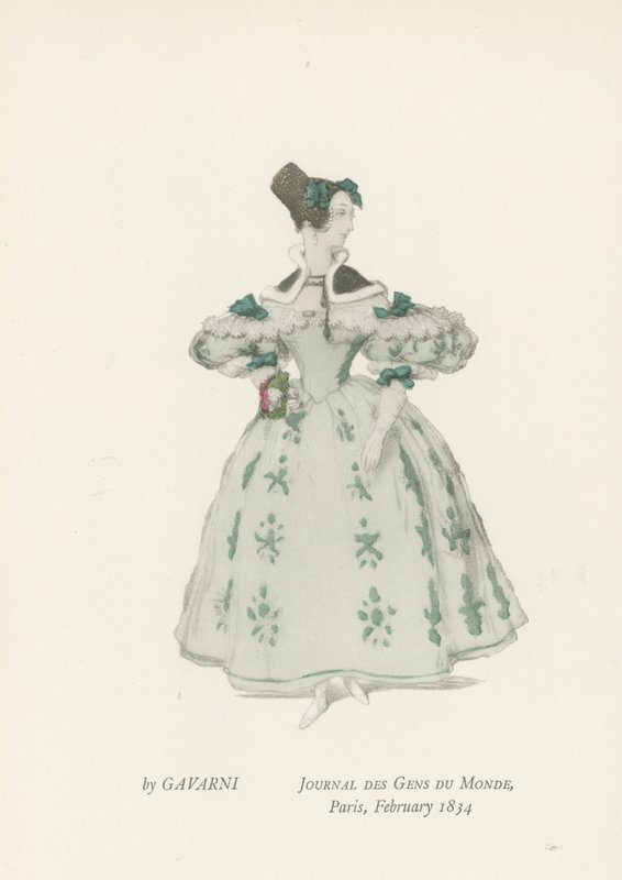 Journal of People of the World, Pariisi, helmikuu 1834 tekijältä French School