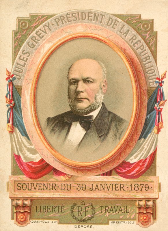 Jules Grevy, Ranskan presidentti, 1879 tekijältä French School
