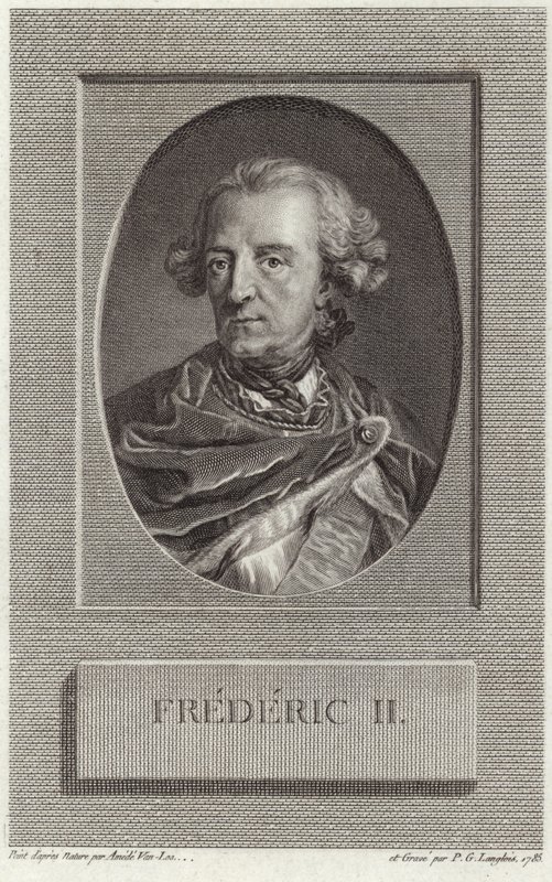 Preussin kuningas Frederick II tekijältä French School