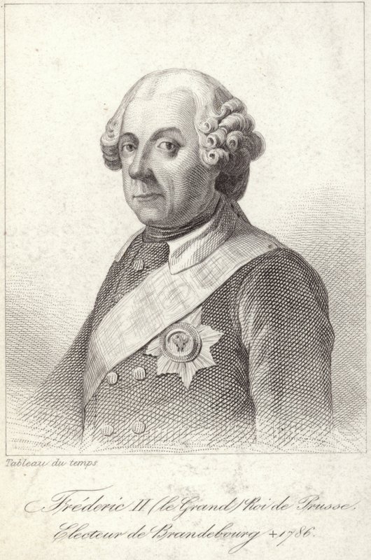 Preussin kuningas Frederick II tekijältä French School