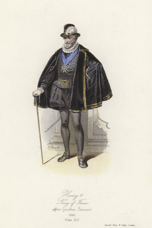 Ranskan kuningas Henrik IV tekijältä French School