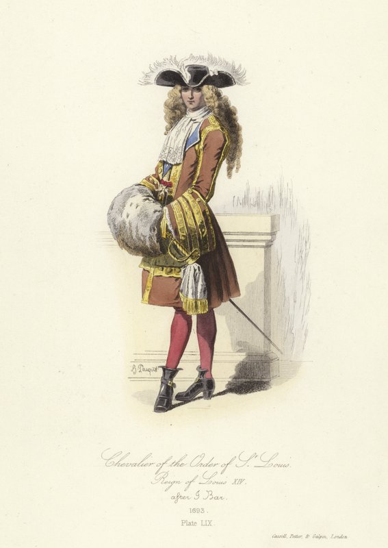 Ludvigin ritarikunnan ritari, Ranskan Ludvig XIV:n hallituskausi tekijältä French School