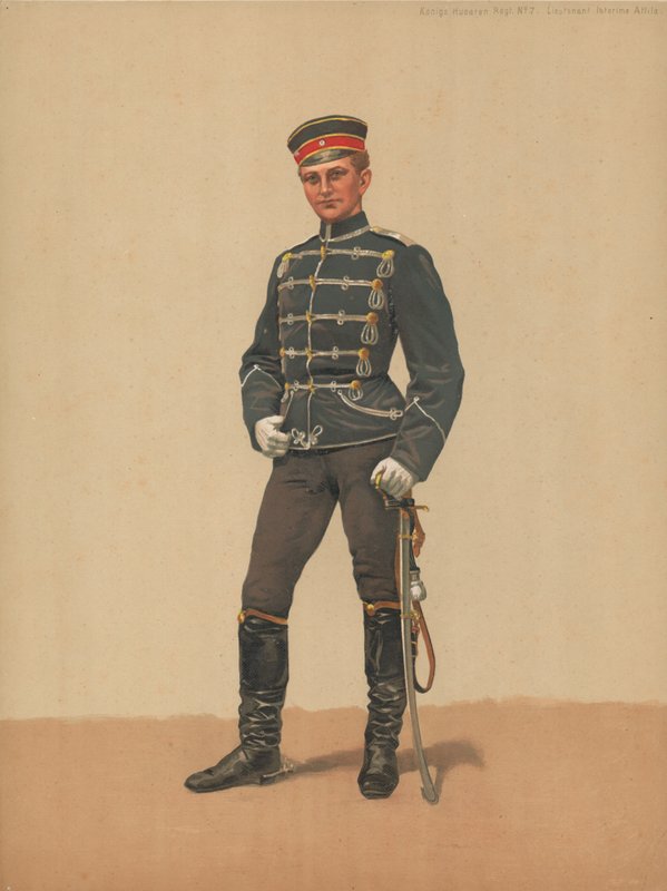 Königs Hussars Regt No 7, Luutnant Interims Attila tekijältä French School