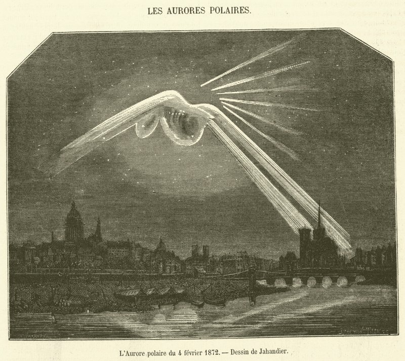 Aurora 4. helmikuuta 1872 (kaiverrus) tekijältä French School