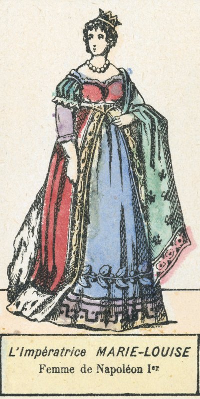 Keisarinna Marie-Louise, Napoleon I:n vaimo (värillinen kaiverrus) tekijältä French School
