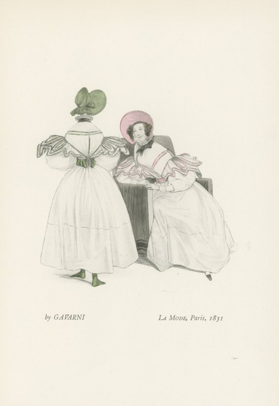 Muoti, Pariisi, 1831 tekijältä French School