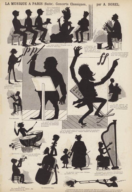 Musiikki Pariisissa (litho) tekijältä French School