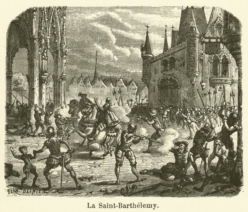 La Saint-Barthelemy (kaiverrus) tekijältä French School