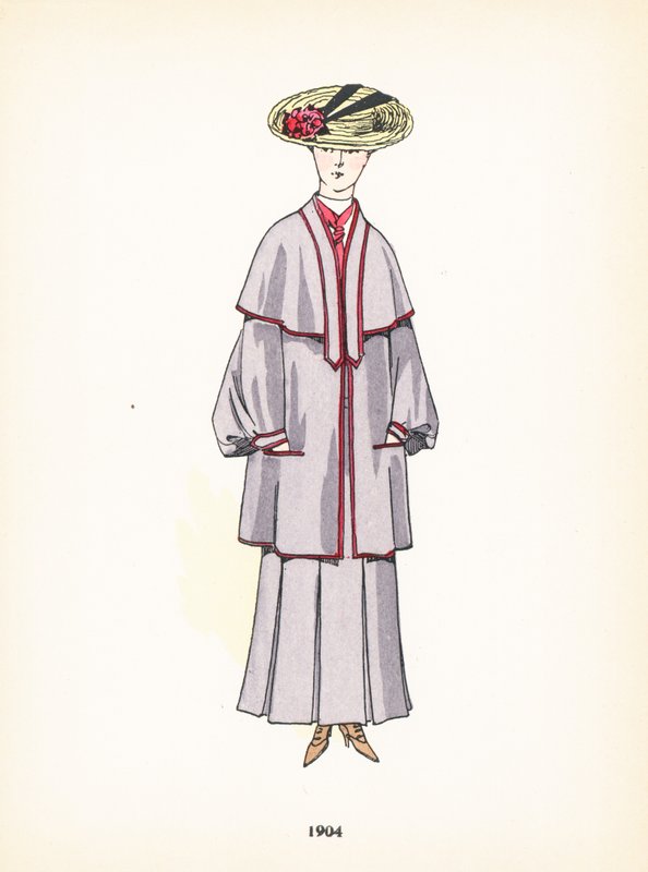 Naisten muoti, 1904 tekijältä French School