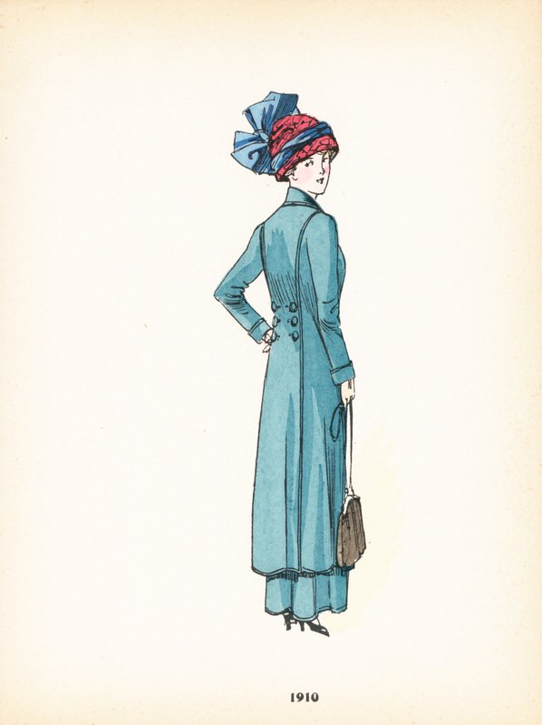 Naisten muoti, 1910 tekijältä French School