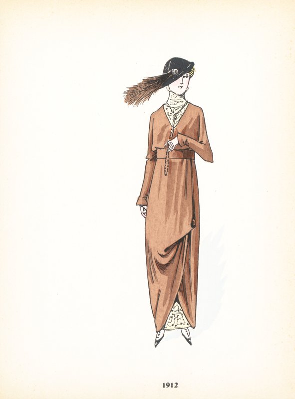 Naisten muoti, 1912 tekijältä French School
