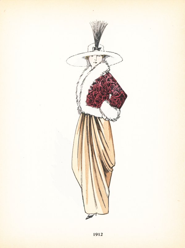Naisten muoti, 1912 tekijältä French School