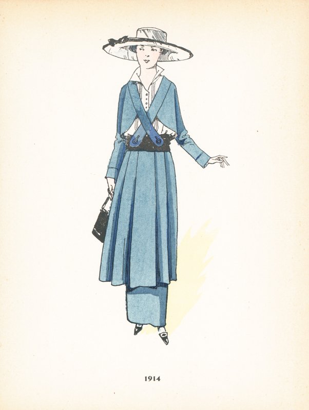Naisten muoti, 1914 tekijältä French School