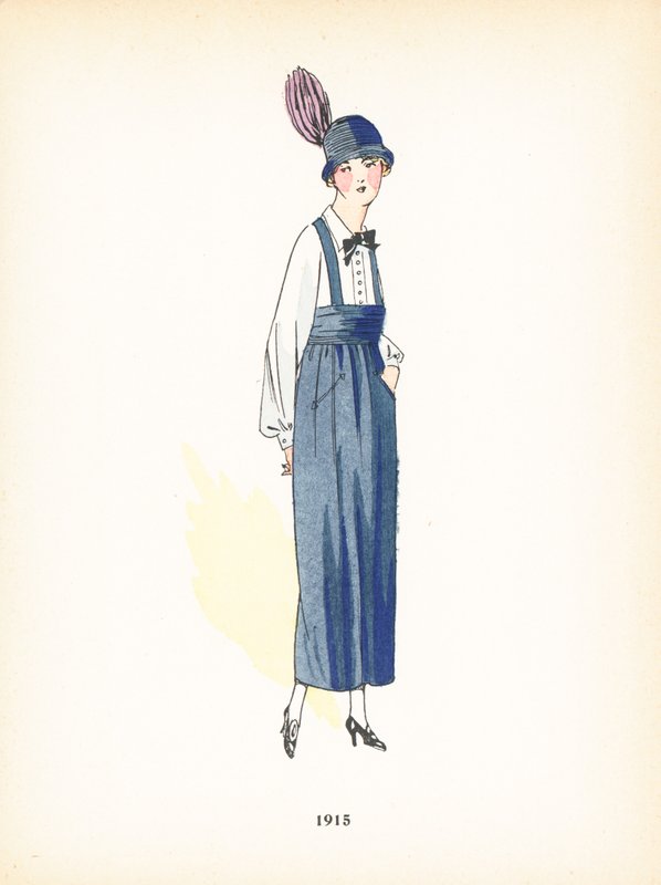 Naisten muoti, 1915 tekijältä French School
