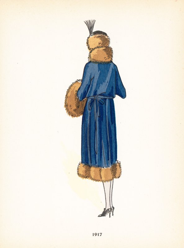 Naisten muoti, 1917 tekijältä French School