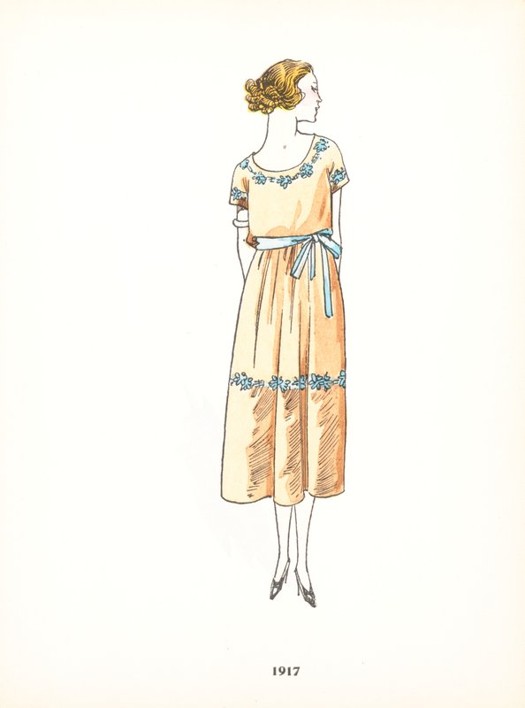 Naisten muoti, 1917 tekijältä French School