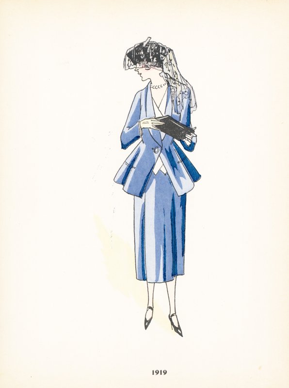Naisten muoti, 1919 tekijältä French School