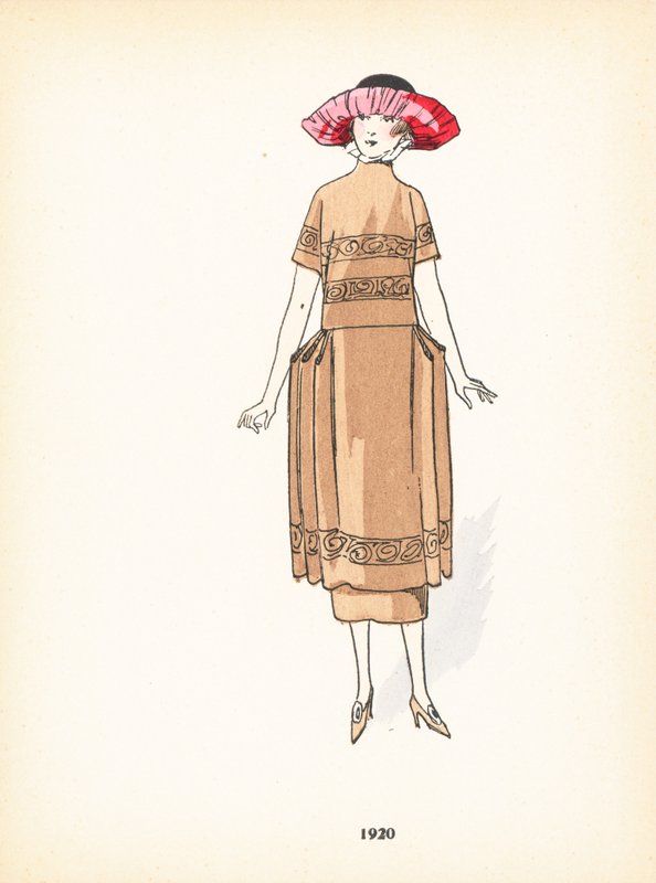 Naisten muoti, 1920 tekijältä French School
