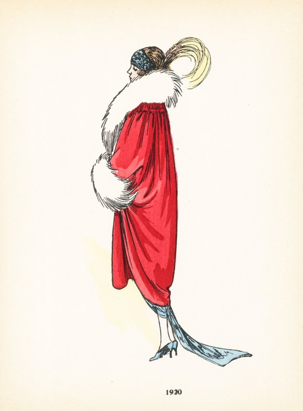 Naisten muoti, 1920 tekijältä French School