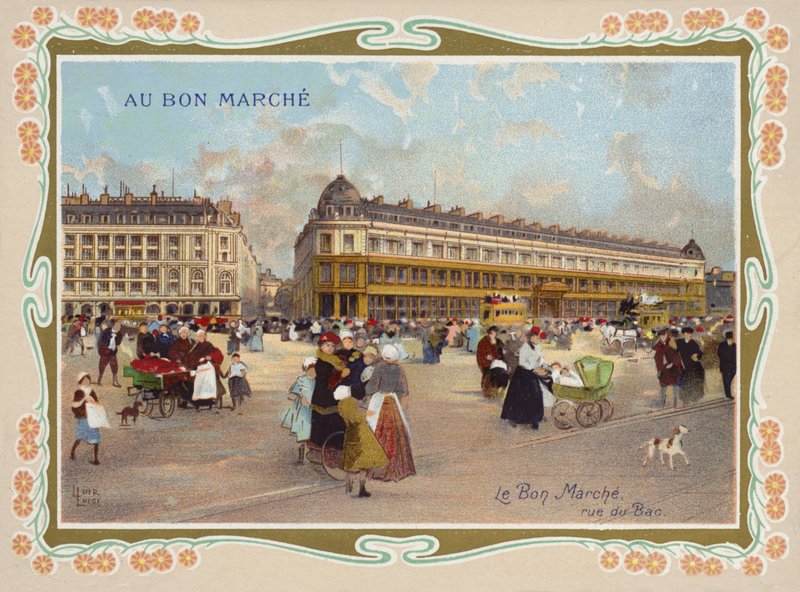 Le Bon Marche, rue du Bac, Pariisi tekijältä French School