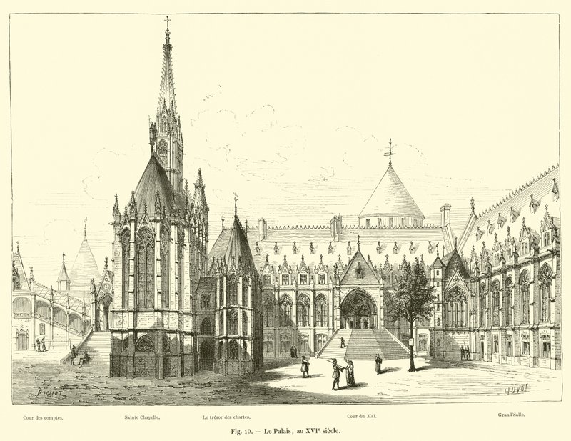 Palatsi, 1500-luvulla tekijältä French School