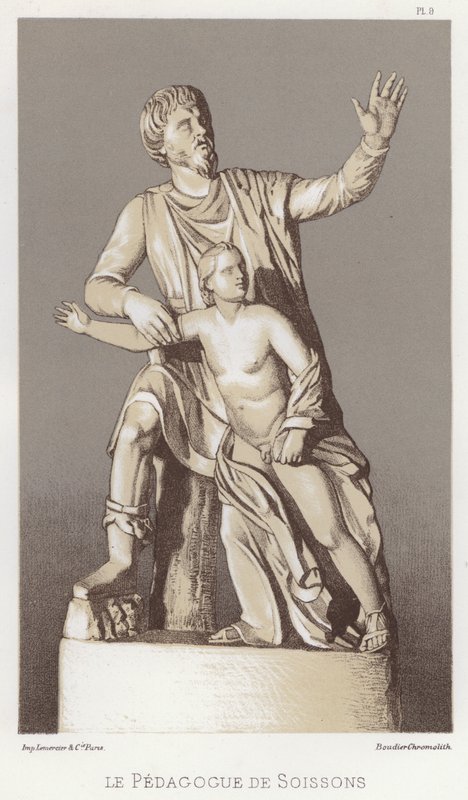 Soissons-pedagogi (väri litho) tekijältä French School