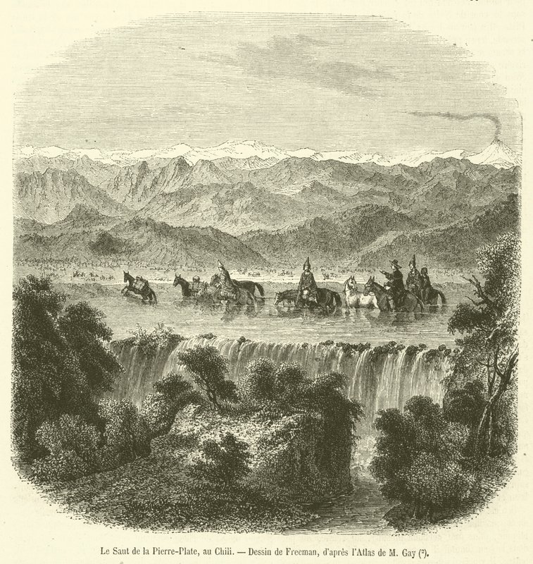 Le Saut de la Pierre-Plate, Chile (kaiverrus) tekijältä French School
