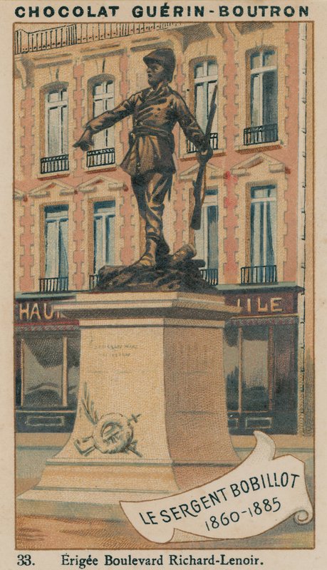 Kersantti Bobillot, 1860-1885, Erigee Boulevard Richard-Lenoir tekijältä French School