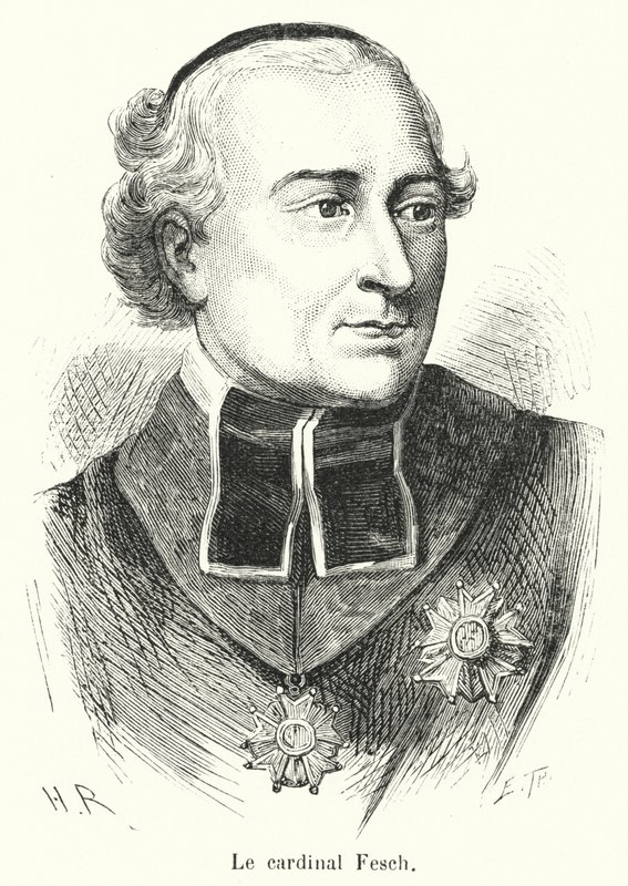 Cardinal Fesch (kaiverrus) tekijältä French School